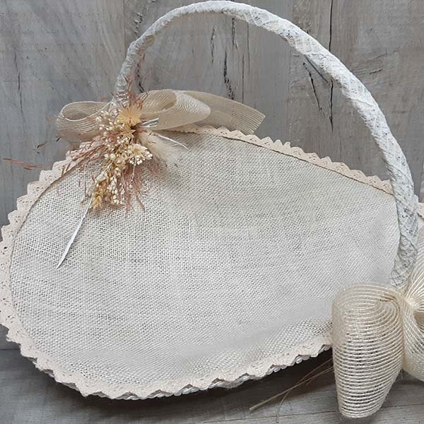 Cestos del Corpus Decoradas con Flores.