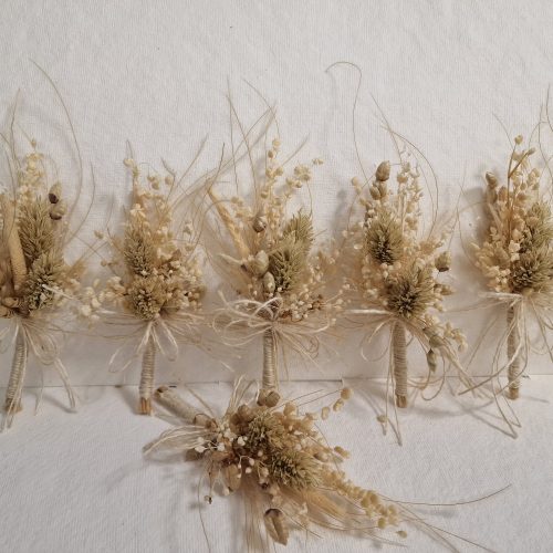 Solapa Pequeña de Flor Seca Laia