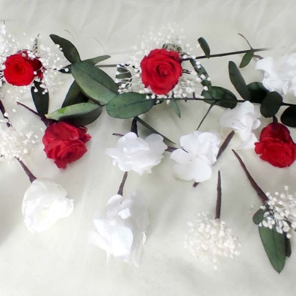 5 Surtido con Rosas para el Pelo - Imagen 3