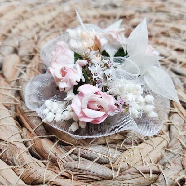 Diadema de Flores para Bebés  Abril Dissenys Pelo Bebé On line