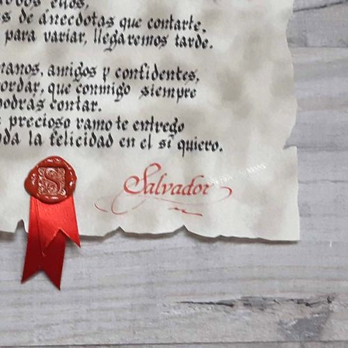 Pergaminos Escritos a Mano