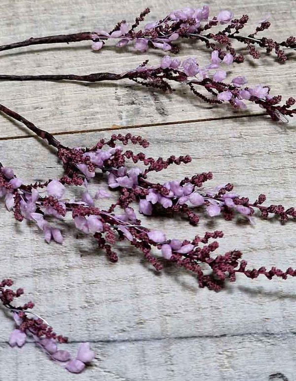 5 Pins Pelo Flores Hilo de Plata - Imagen 2
