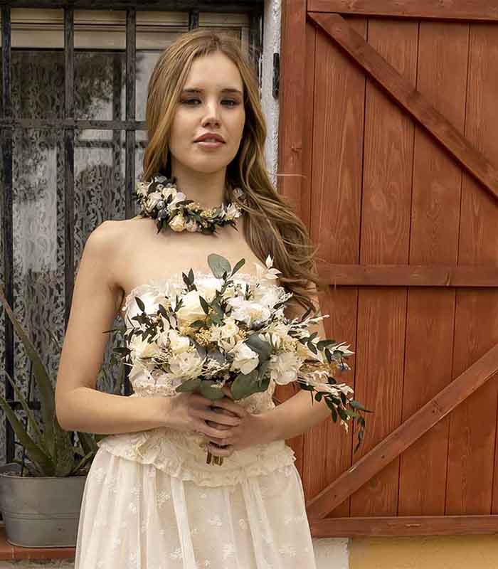 Conjunto Ramo y Tocado Edurne