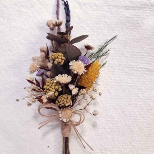 Solapa Floral Novío Colección Paula