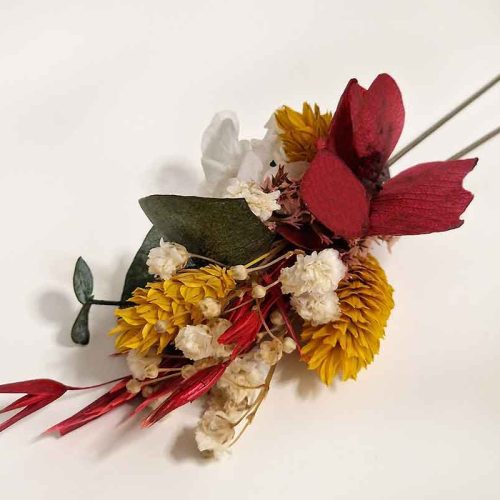 3 Horquillas Flor Diana