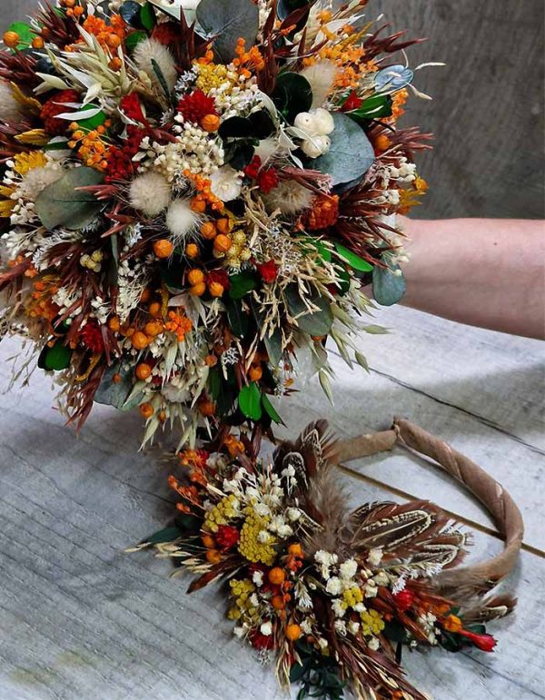 Set floral otoñal