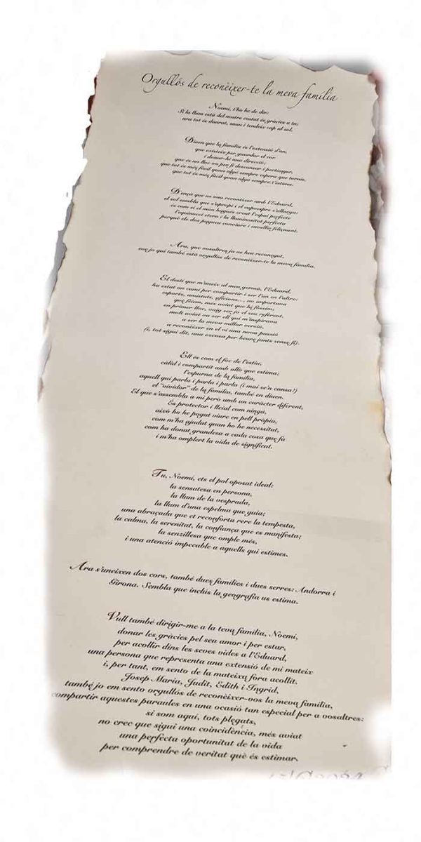 Poesías o Textos Largos Personalizados