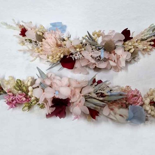 Set Flores para Pelo y Cintura