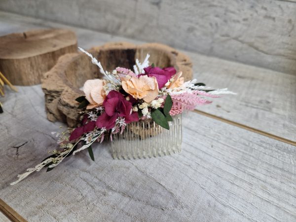 Tocado con Peineta Claudia - Imagen 3