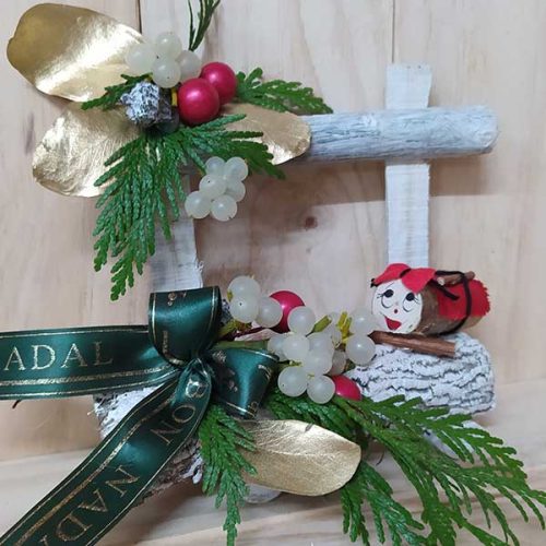 Decoración Jardín de Navidad,