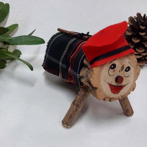 Tió de Navidad el Pequeño Bruno 4X10