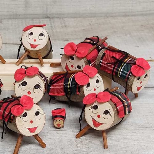 El Tió o la Tiona de Navidad Valientes
