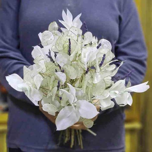 Ramo Novia Ruscus Blanco