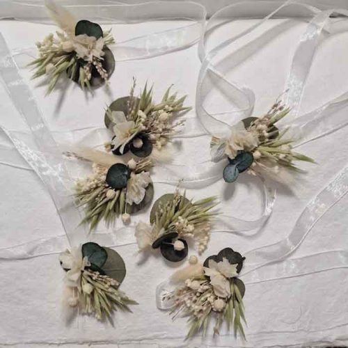 Pulseras de Eucaliptus y Paniculata