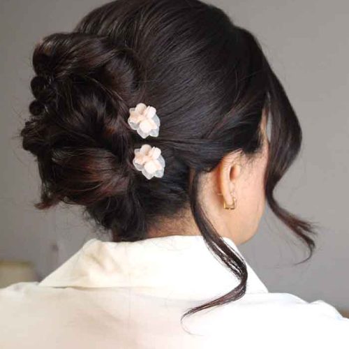 Amapola Blanca de Glasse con Hortensia
